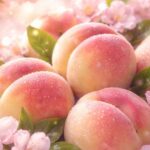 桃の実で運気が上がる待受画像