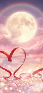 満月と虹と赤い糸の奇跡