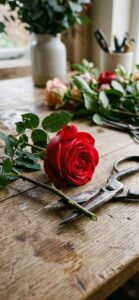 薔薇には珍しい縁切り待ち受け