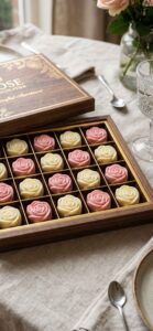 チョコレートの薔薇で連絡が来る待ち受け