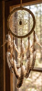 悪い運気を吸い取るドリームキャッチャーの待ち受け壁紙無料