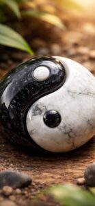 運気が上がる陰陽石の待ち受け、壁紙