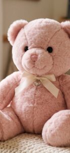 好きな人から連絡が来る待ち受け、背景画像、テディベア、ピンクのクマ 