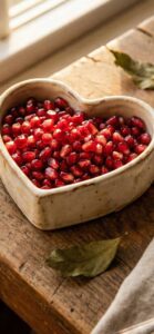 柘榴のハートで幸運の待受