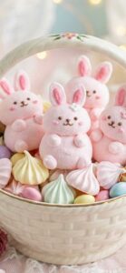 本当に恋に効く、ウサギのマシュマロの待ち受け