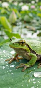カエルの復縁待ち受け画像 