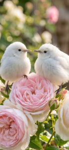 好きな人からLINEや連絡が来る待ち受け、白い小鳥・白い鳩の待ち受け